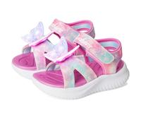 Skechers Girl's Jumpsters Sandal-Butterfly Brites, Rosa/Multi, 5 Toddler