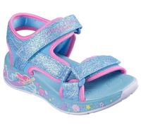 Skechers Girl's Mermaid Dreams Sandal Sneaker, Blau/Multi, 12 Little Kid