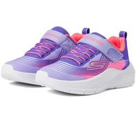 Skechers Microspec Advance Sneaker für Mädchen, Lavender/Neon Pink, 19.5 EU