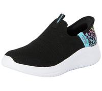 Skechers Girls Schlüpfen, Black Mesh/Multi Trim, 28.5 EU