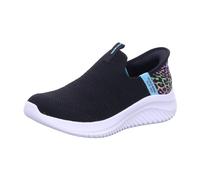 Skechers GIRLS, Schlüpfen, Black Mesh/Multi Trim,