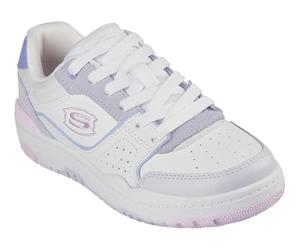 Skechers Girl's Skx-228 Sneaker, weiß, 5 UK