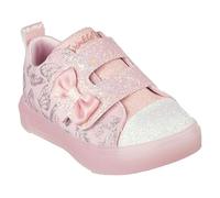Skechers Girl's Twinkle Sparks Ice-Heather - Light-Up Sneakers, Cushioned Comfort, Flexible Sole, Roségold, 13.5 Little Kid