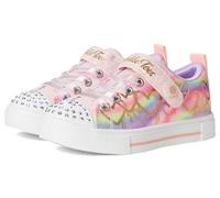 Skechers Girl's Twinkle Sparks-Ombre Love Sneaker, Link Pink/mehrfarbig, 1.5 Little Kid