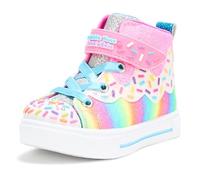 SKECHERS Girl's Twinkle Sparks-Sprinkle Party Sneaker, Mehrfarbig/Meereswellen (Ocean Tides), 1 Little Kid