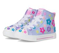 Skechers Girl's Twinkle Sparks-Super Blossom Sneaker, Perwinkle/Multi, 2 Little Kid