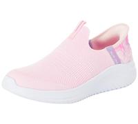 Skechers Girl's Ultra Flex 3.0 Colory Wild Slip-On, Light Pink Mesh Multi Trim, 33.5 EU