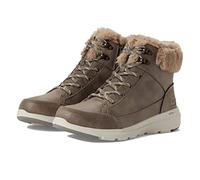 Skechers Damen Glacial Ultra - Cozyly Mode-Stiefel, Dark Taupe, 39 EU