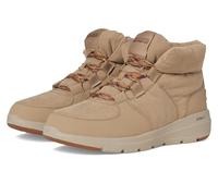 Skechers Glacial Ultra Trend UpAnkle Boot für Damen, Tan Textile Synthetic, 39.5 EU