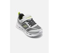 Skechers Jungen S-Lights: Glide-Step Lights Shoes in Grau/Grün, Größe 28