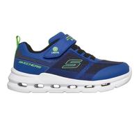 Sneaker SKECHERS "GLIDE-STEP LIGHTS", Mädchen, Gr. 34, schwarz, blau, Lederimitat, Textil, Mesh, mehrfarbig, Schuhe Sneaker, Freizeitschuh mit Glide-Step, Größenschablone zum Download (99141718-34) sc