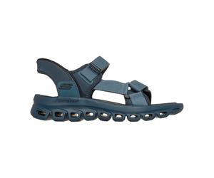 Skechers GLIDE STEP SANDAL - DOVAH für Herren, blau, Größe 44 EU