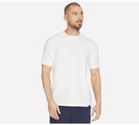 Skechers GO DRI All Day Solid T-Shirt in Weiss, Größe 2XL