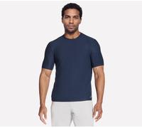 Skechers GO DRI All Day T-Shirt in Marine, Größe XL