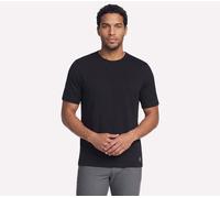 Skechers GO DRI Pima Crew in Schwarz, Größe Groß