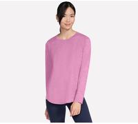 Skechers GO DRI Swift Long Sleeve Tunic Crew in Rose, Größe XS