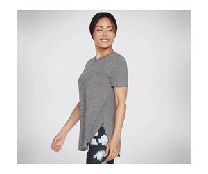 Skechers Go Dri Swift Tunic Damen T-Shirt, grau L