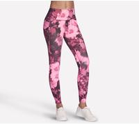 Skechers GO FLEX RIB Inbloom Full Length High-Waisted Legging in Natur/Rot, Größe Klein