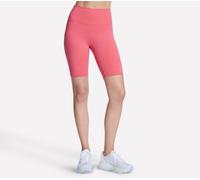 Skechers GO FLEX SLIM 8 Inch Shorts in Grau/Rot, Größe XL