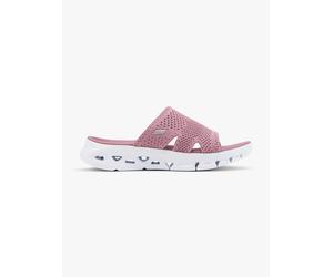 Skechers Go Glidestep Flex Slides Lila, Damen, Größe: 37, Material: Textil