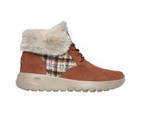 Skechers - "Go Joy" Karo Sneaker für Damen, Wildleder (Hellbraun) EU 37 / UK 4