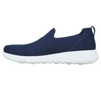 Skechers Go Max Air-Mesh Slip-On Wanderschuhe, sportliche Herren-Sneaker, Marineblau/Weiß/Weiß, 42.5 EU