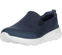 Skechers Go Max Clinched Sportlicher Herren-Sneaker aus Netzgewebe mit Double Gore, Slip-On-Schuh, Marineblau, 42 EU X-Weit