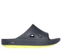 Skechers GO RECOVER Refresh Shoes in Grau/Grün, Größe 39.5, in der Maschine waschbar, Arch Fit, Hyper Burst