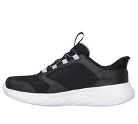 Slip-On Sneaker SKECHERS "GO RUN 400 V2", Mädchen, Gr. 36, schwarz, Textil, Schuhe, Freizeitschuh zum Schlupfen, Größenschablone zum Download (81414658-36) schwarz