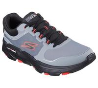 Skechers Herren Go Run 7.0 Full Range Sneaker, Grey and Coral Textile/Synthetic, 48 EU
