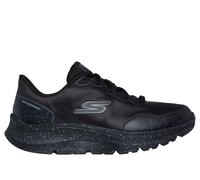 Skechers Go Run Consistent 2.0 Piedmont Sneaker für Damen, Schwarze Textilbesatz, 36 EU