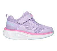 Sneaker SKECHERS "GO RUN ELEVATE 2.0", Kinder, Gr. 22, lila (lavendel), Lederimitat, Textil, kontrastfarbene Details, sportlich, Schuhe, Freizeitschuh mit Klettverschluss, Größenschablone zum Download