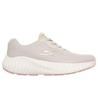 Skechers GO RUN Now - Calumet Shoes in Nature Brown/Gray, Größe 38.5, Vegan, in der Maschine waschbar