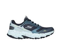 Skechers Damen Go Run Trail Altitude 2.0 Ravine, Marineblaues Leder mit aquamarinfarbenem BES, 38 EU
