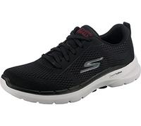 Skechers Go Walk 6 Avalo 216209-BLK, Mens Sneakers, Black, 43 EU