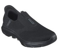 Skechers Go Walk 7 Herren-Wanderschuhe, leicht anzuziehen, 2 Stück, Schwarz, 6 UK (7 US)