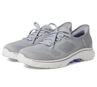 Skechers Damen Go Walk 7 Via Sneaker, grau, 42 EU