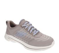 Skechers GO WALK 8 Britt Textile Damen Schuhe Taupe/Blau Standard EU 39/UK 6