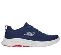 Skechers GO Walk 8 - Day Sneaker in Blau/Rot, Größe 43, Vegan, in der Maschine waschbar