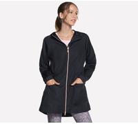 Skechers GO WALK Anorak Jackett in Schwarz, Größe Klein