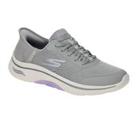 Skechers Go Walk Arch Fit Schuhe grau lila SLIP-INS 125319 - Größe 36