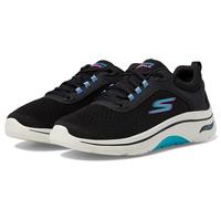 Skechers Go Walk Arch Fit 2.0 Balin für Damen, Schwarz/Multi, 39.5 EU