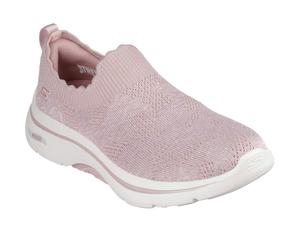 Skechers GO WALK Arch Fit 2.0 Rosa Linda Damen Sneaker In Malve EU 37 / UK 4