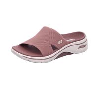 Pantolette SKECHERS "GO WALK ARCH FIT 2.0 SANDAL-", Damen, Gr. 42, braun, Textil, sportlich, Schuhe, mit Goga Mat Fußbett, Topseller (30523733-42) braun