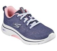 Skechers Go Walk Arch Fit 2.0 Vivid Sunset-Sneaker für Damen, Navy, 41 EU