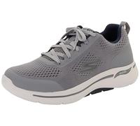 Skechers Go Walk Arch Fit - Idyllic Grey/Navy 7.5 EE - Wide