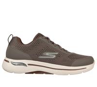 Skechers GO WALK Arch Fit - Idyllic Sneaker in Nature Brown/Gray, Größe 42
