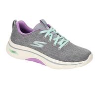 Skechers Go Walk Arch Fit Schuhe grau lila Damen 125311 - Größe 39