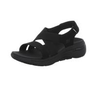 Skechers GO WALK ARCH FIT-TREASURED für Damen, schwarz, Größe 37 EU