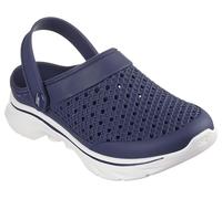 Skechers GO Walk Damen Badeschuhe/Pantoletten/Clogs FOAMIES Blau Synthetik, Größe:37, Farbauswahl:blau